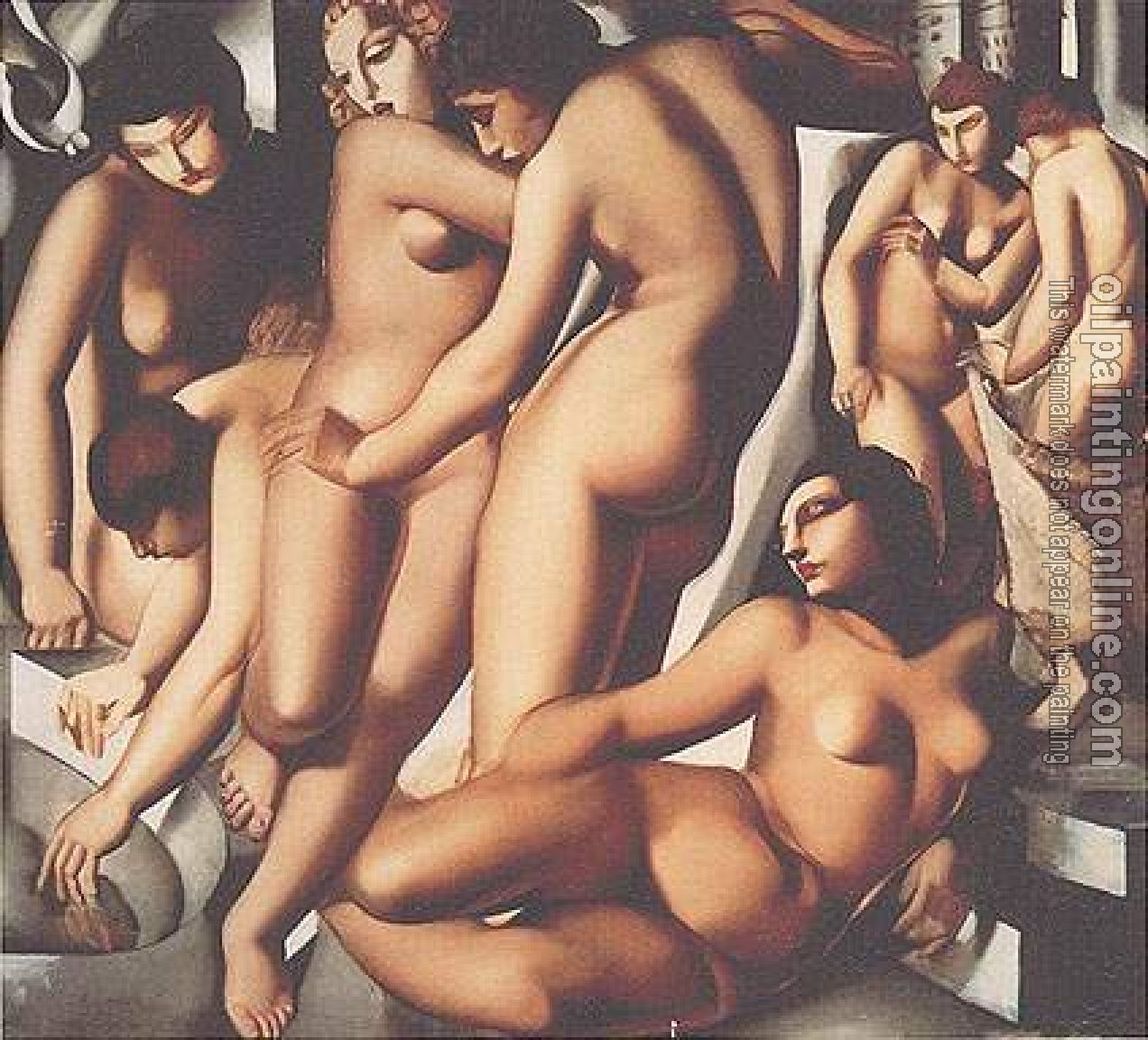 Lempicka, Tamara de - Abstract Oil Painting